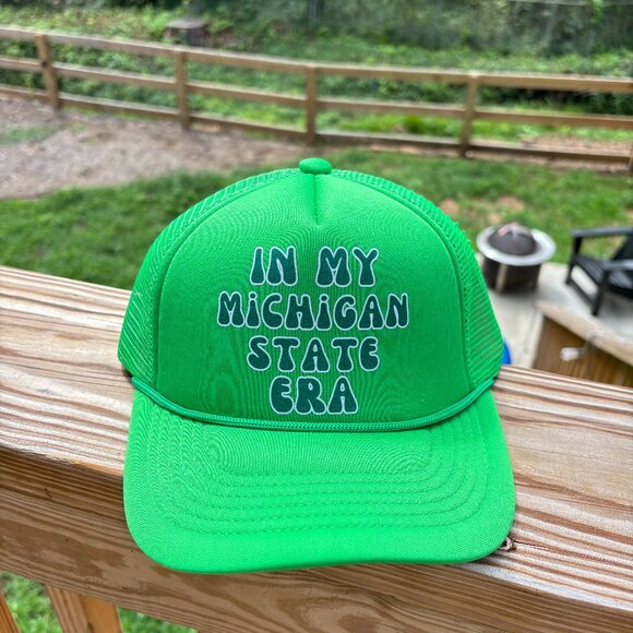 Michigan State x Taylor Swift Eras Tour Trucker Hat - Picture 1 of 1